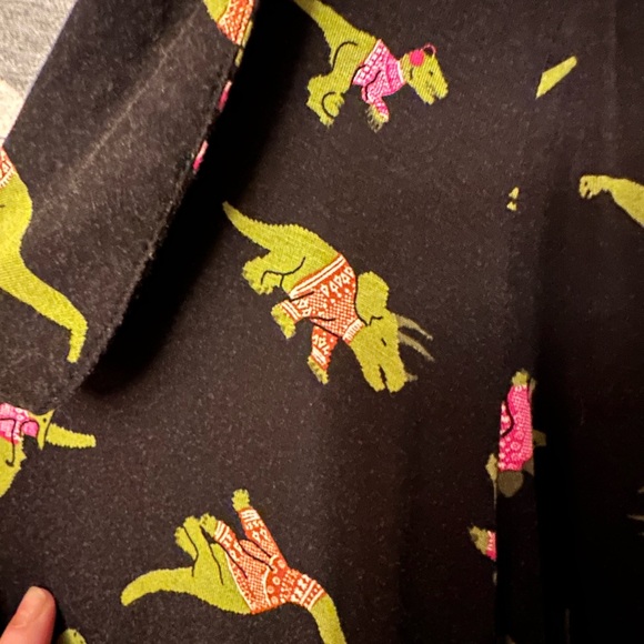 ModCloth dress with dinosaurs - Picture 5 of 5